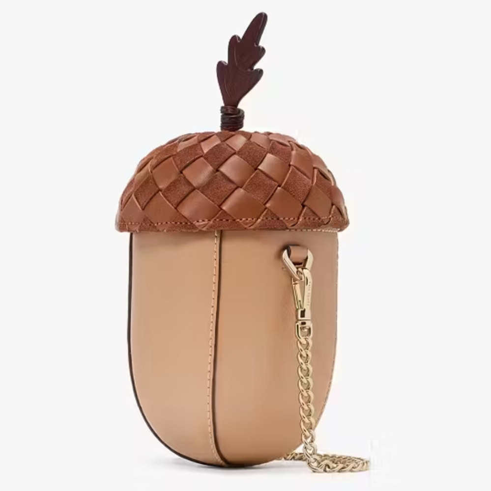 Kate Spade 3d Acorn Crossbody NWT - Picture 3 of 7